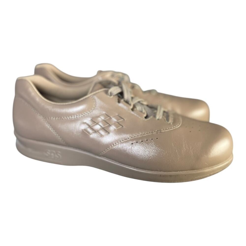 SAS Women’s Free Time Mocha Colored Walking Comfort Shoes Size-9S